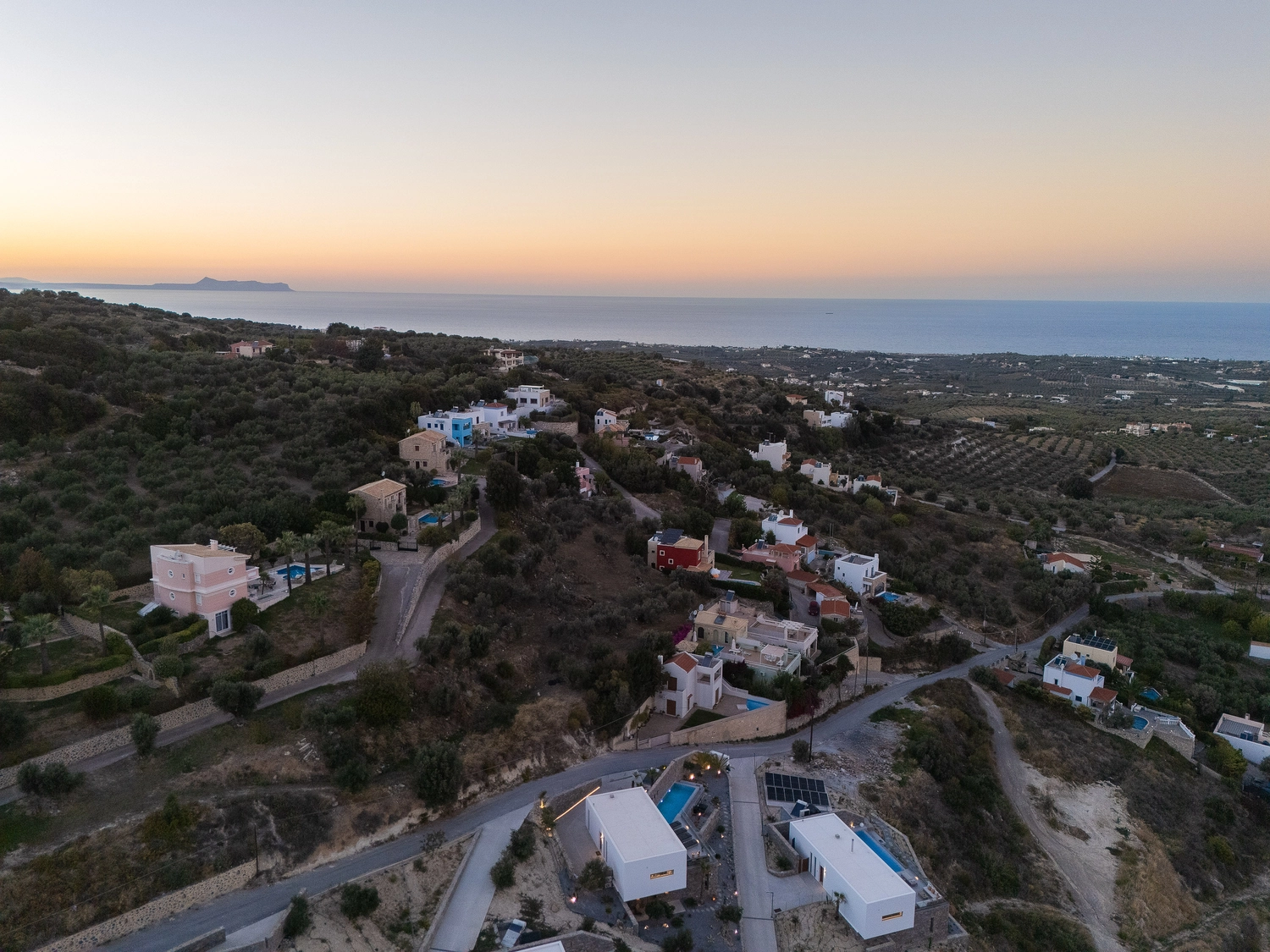 Andriotis – Luxuriöse Ferienvilla – Außenbereich