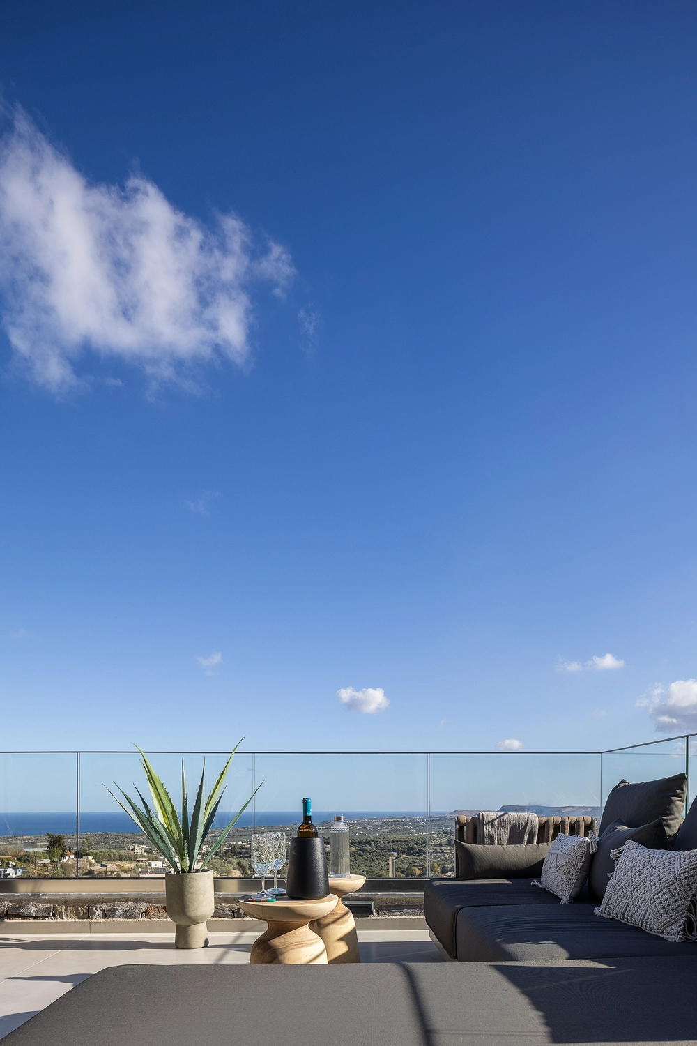 Andriotis – Luxuriöse Ferienvilla – Außenbereich