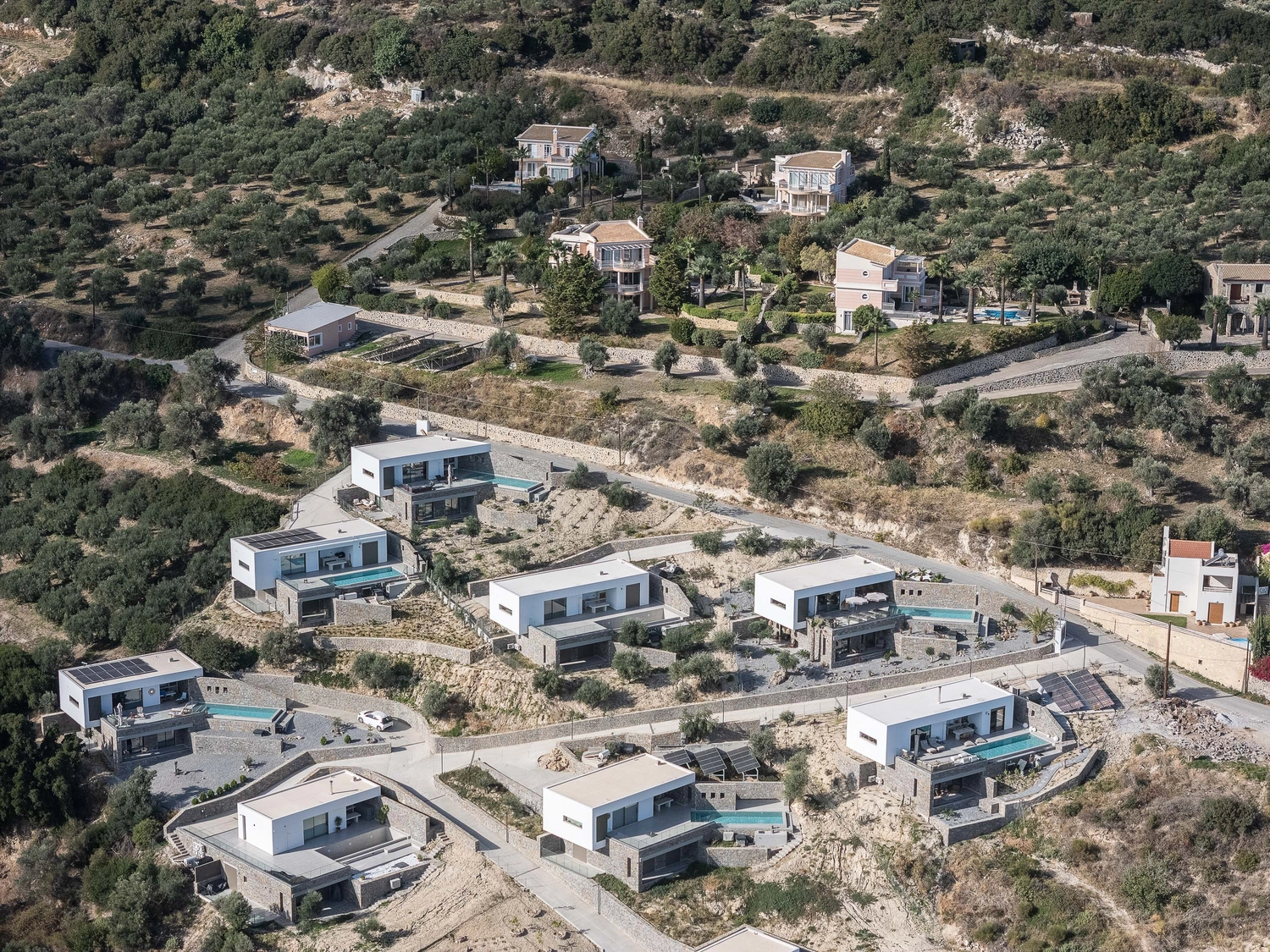 Andriotis – Luxuriöse Ferienvilla – Außenbereich