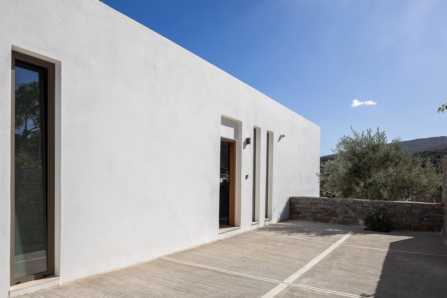 Andriotis – Luxuriöse Ferienvilla – Außenbereich