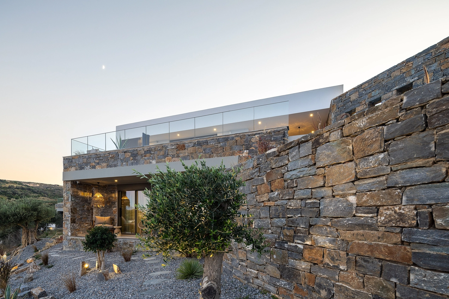 Andriotis – Luxuriöse Ferienvilla – Aussicht