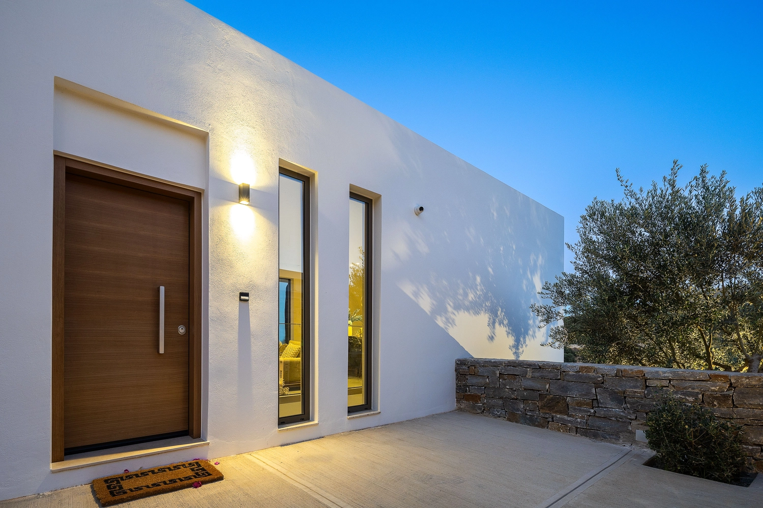 Andriotis – Luxuriöse Ferienvilla – Außenbereich