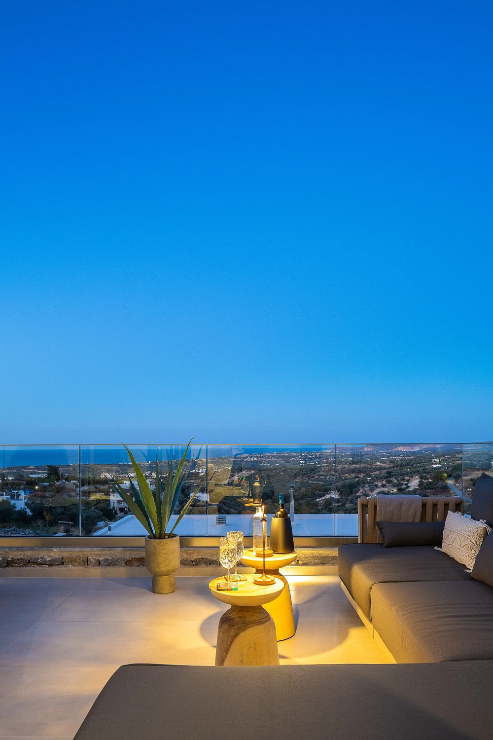 Andriotis – Luxuriöse Ferienvilla – Außenbereich